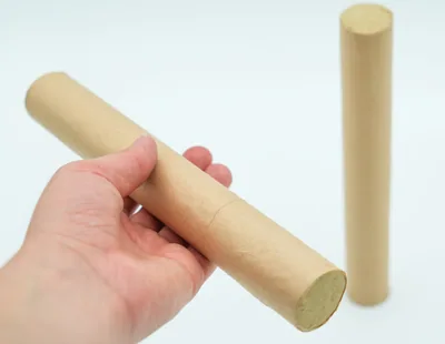 Vue 3 de Bâton de Moxa artisanal Ø 30×210 mm – armoise pure – x5