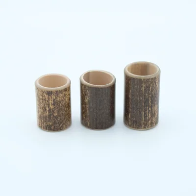 Vue 2 de ONTAKE bamboo chinois tacheté – Moxibustion japonaise