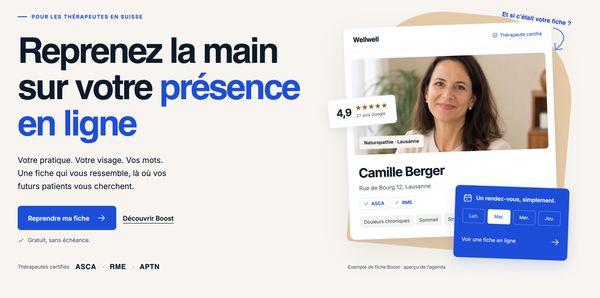 WellWell, la présence en ligne des thérapeutes